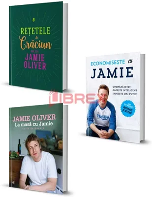 Pachet Jamie Oliver. Set 3 carti