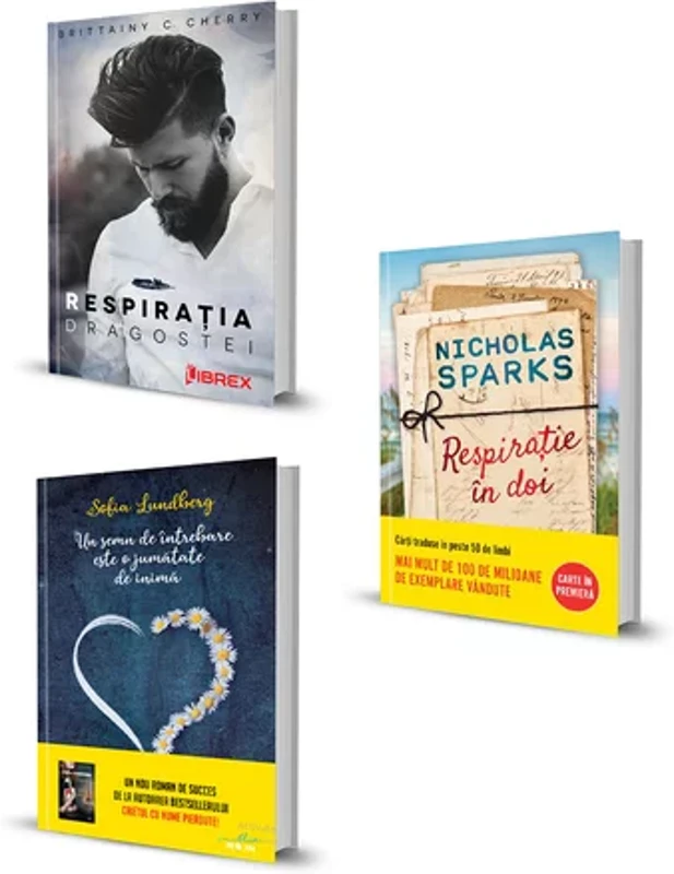 Pachet Iubiri si Destine. Set 3 carti