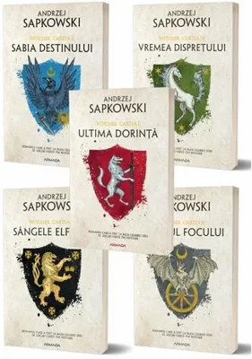 Pachet Seria Witcher - Set 5 volume