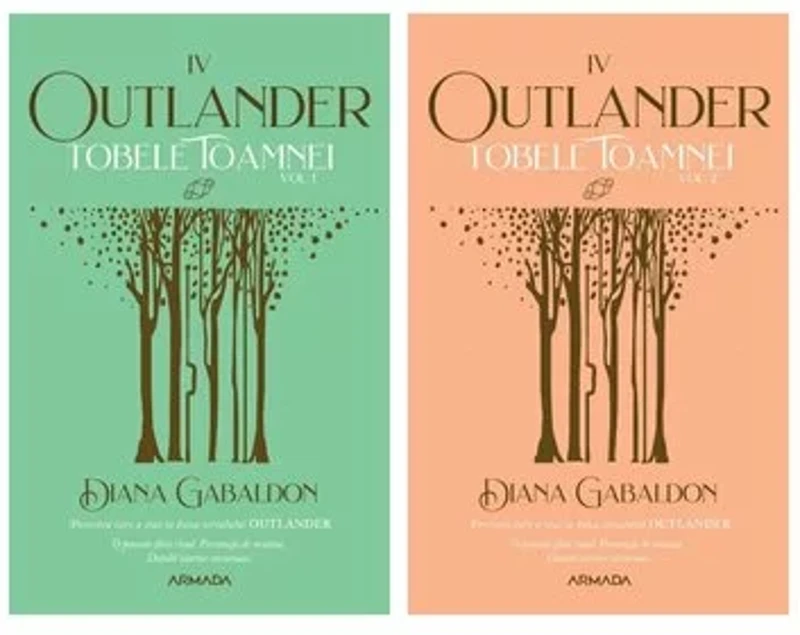 Pachet Tobele toamnei. Set 2 volume. Seria Outlander, partea a IV-a, Ed. 2021