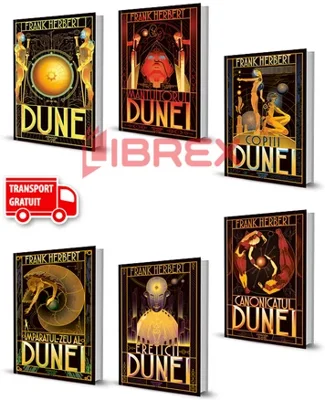 Pachet Seria DUNE de Frank Herbert - Set 6 Carti