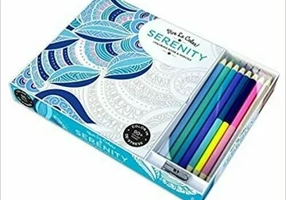 Vive Le Color! Serenity (Coloring Book And Pencils)