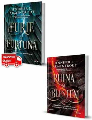 Seria Mesagerul. Pachet 2 Volume. Furie si Furtuna. Ruina si Blestem