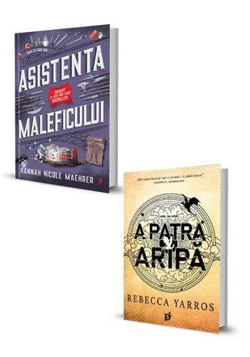 Pachet Asistenta Maleficului + A Patra Aripa. Set 2 carti