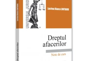 Dreptul afacerilor. Note de curs. 2022