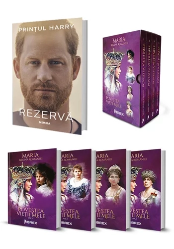 Pachet Printul Harry + Regina Maria