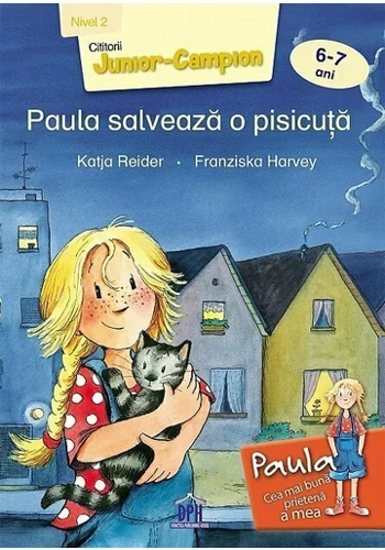 Paula salveaza o pisicuta