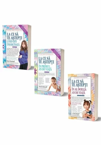 Pachet Sarcina si Cresterea copilului. Set 3 carti