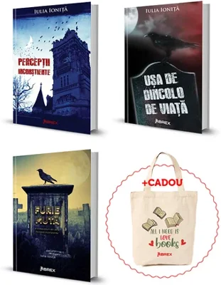 Pachet Seria Perceptii Inconstiente. Set 3 carti + Sacosa CADOU
