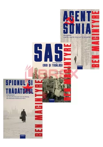 Pachet Maestrii spionajului. Set 3 carti