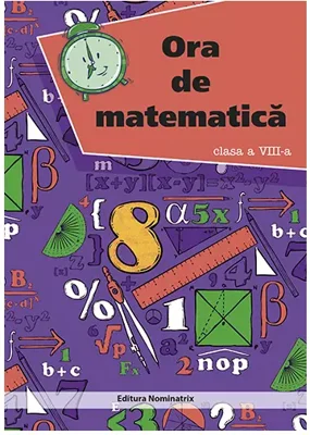 ORA DE MATEMATICA. CLS. A VIII-A