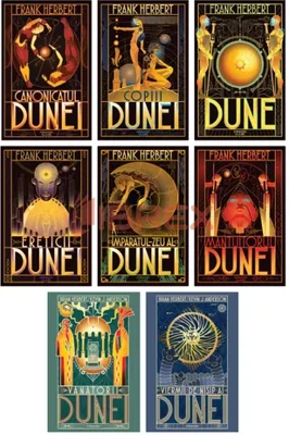 Pachet Seria DUNE - Set 8 Carti
