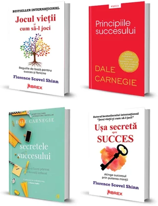 Pachet Arta Succesului. Set 4 carti