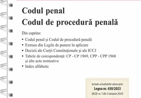 Codul penal si codul de procedura penala Act.01 Februarie 2024 Ed. Spiralata