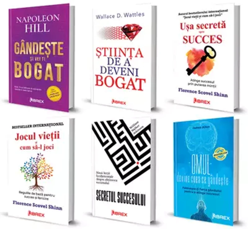 Pachet Bestseller Cum sa devii milionar. Set 6 carti