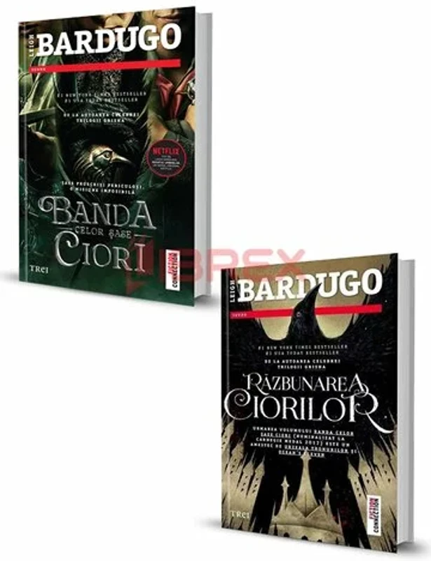 Pachet Seria Banda celor sase ciori. Set 2 Volume