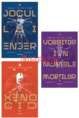 Pachet JOCUL LUI ENDER. Set 3 volume