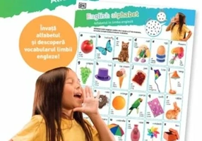 English Alphabet. Alfabetul in limba engleza. Planse educationale