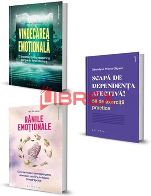 Pachet Vindecare emotionala. Set 3 carti