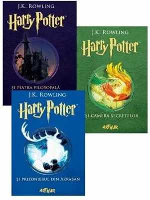 Pachet Harry Potter (Vol. I + II + III)