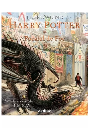 Harry Potter si Pocalul de Foc #4, editie ilustrata