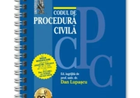 Codul de procedura civila MAI 2024 - EDITIE SPIRALATA