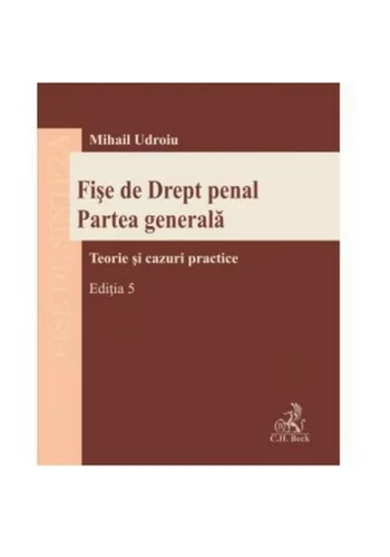 Fise de Drept penal. Partea generala