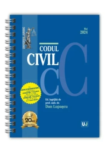 Codul civil. MAI 2024. Editie spiralata