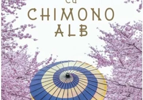 Femeia cu chimono alb