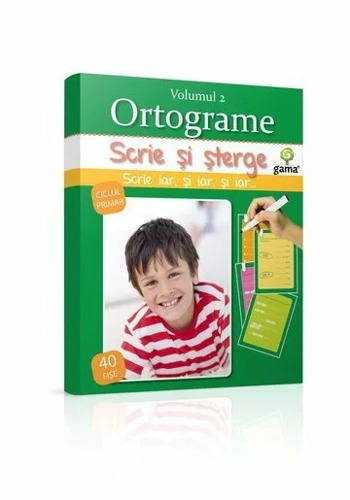 Scrie si sterge - Ortograme, Vol. 2