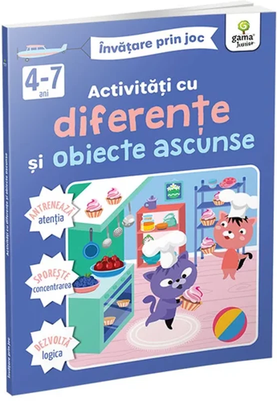 Activitati cu diferente si obiecte ascunse 4-7 ani