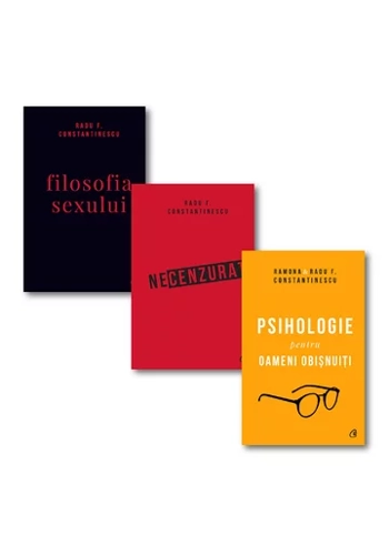 Pachet Radu F Constantinescu. Set 3 carti