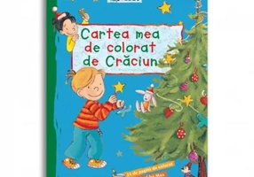 Cartea mea de colorat de Craciun - Invata cu Max