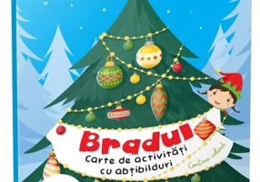 Bradul.Carte de activități cu abțibilduri