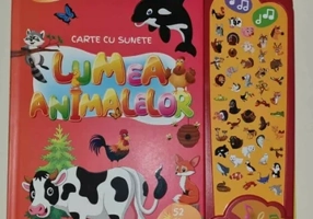 Lumea Animalelor-carte cu 52 de sunete