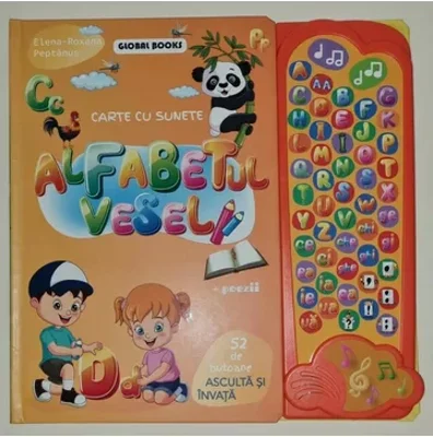 Alfabetul vesel-carte cu 52 de sunete