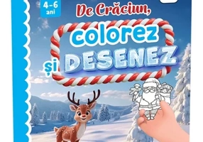 De Craciun, colorez si desenez