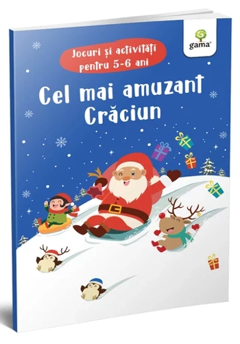 Cel mai amuzant Crăciun. Jocuri și activități pentru 5-6 ani