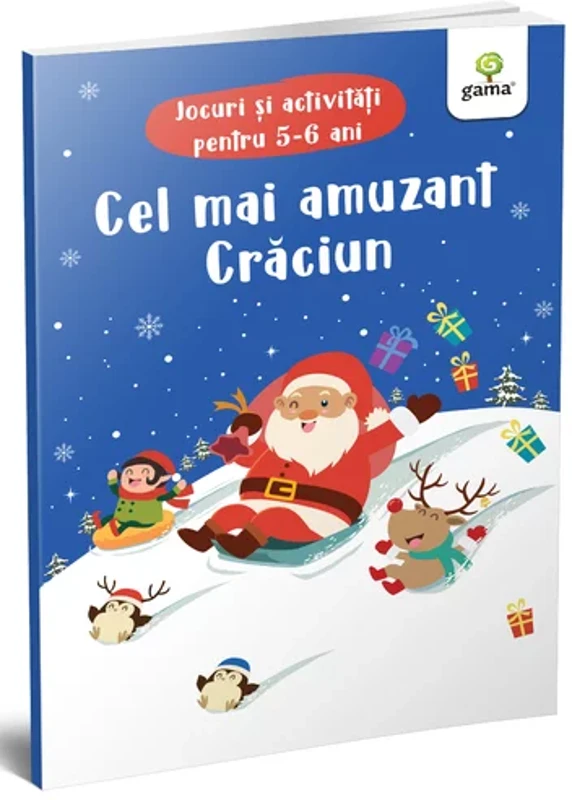 Cel mai amuzant Crăciun. Jocuri și activități pentru 5-6 ani