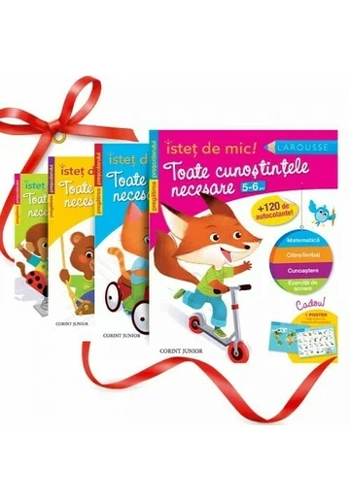 Pachet Istet de mic. Toate cunostintele necesare. Set 4 carti