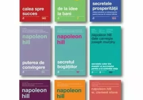Pachet complet Napoleon Hill - Set 9 carti