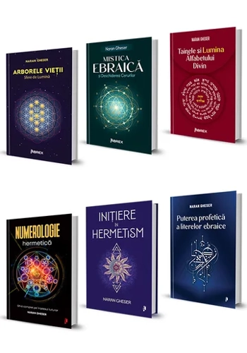 Pachet Arborele vietii si secretele divine. Set 6 carti