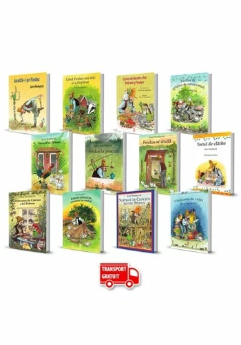 Colectia Pettson&Findus. Set 12 Carti