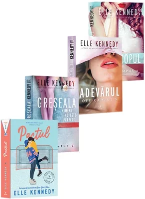 Pachet Seria Off-Campus. Set 4 volume