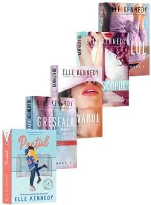 Seria completa Off-Campus. Set 5 volume
