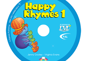 Curs limba engleza Happy Rhymes 1 DVD - Jenny Dooley, Virginia Evans