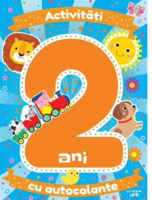 Activitati cu autocolante la 2 ani