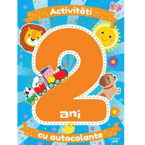 Activitati cu autocolante la 2 ani