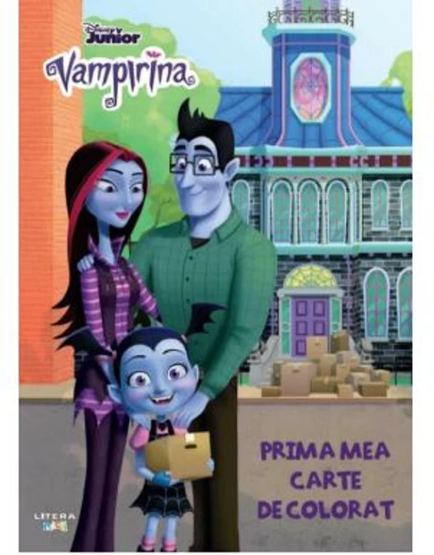 Disney Junior. Vampirina. Prima mea carte de colorat
