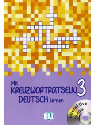 Mit Kreuzworträtseln Deutsch lernen. Book 3 + DVD-ROM